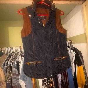 Zara basic vest nwot